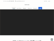 Tablet Screenshot of elitepronet.com
